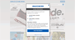 Desktop Screenshot of fr.skechers.com