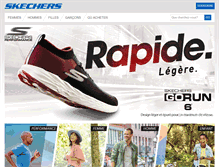 Tablet Screenshot of fr.skechers.com