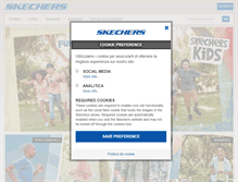 Tablet Screenshot of it.skechers.com